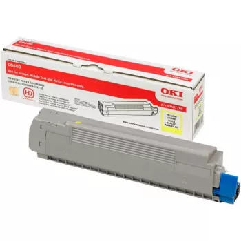 Toner OKI 43487709 fino a 6000 pagine giallo