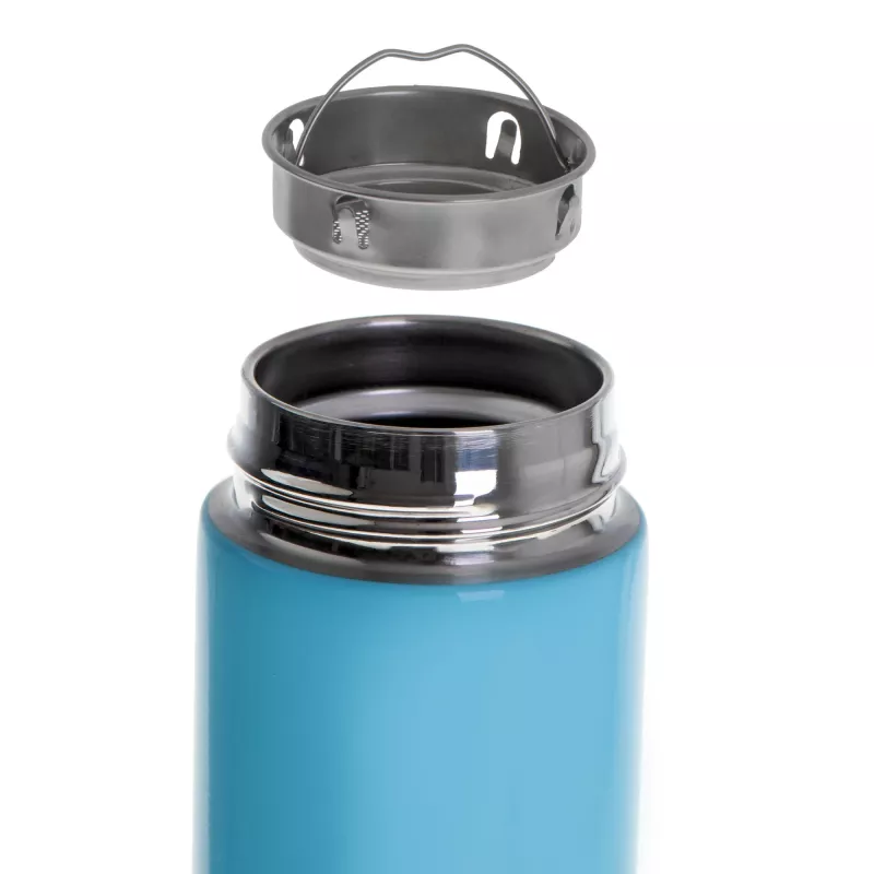 Borraccia termica Adler AD 4506BL - thermos con indicatore di temperatura LED, blu