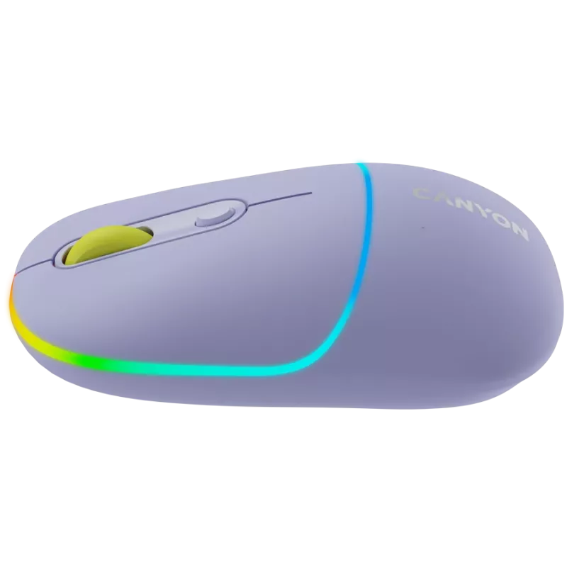 CANYON Mouse MW-22 2in1 BT/Wireless Lavanda