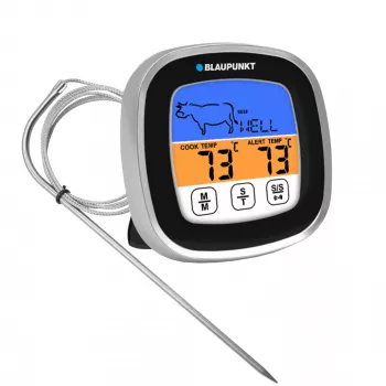 Termometro per carne BLAUPUNKT FTM501 digitale, intervallo -20–300 °C, grigio, reazione rapida