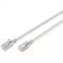 Cavo patch slim Digitus CAT 6A F-FTP 10 m grigio
