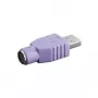 Microconnect USBA-M/PS2-F adattatore cavo-interfaccia USB A PS2 viola (USB ADAP A-M/PS2-F)