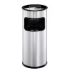 Cestino portacenere/rifiuti Durable - rotondo - 17 L - metallo
