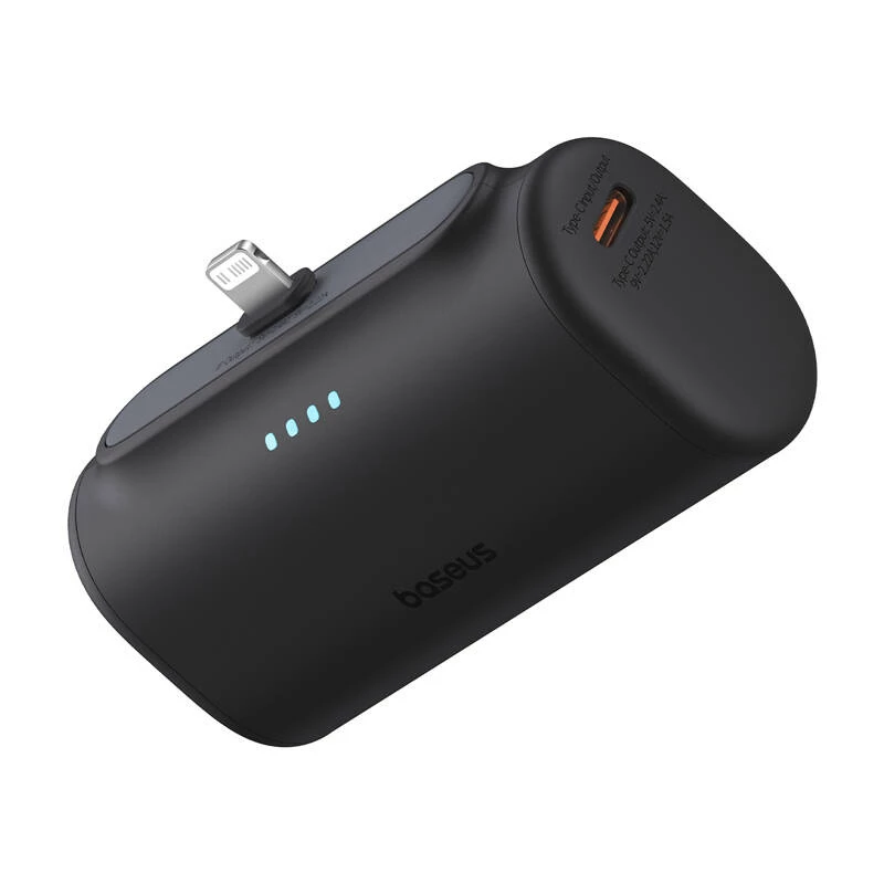 Powerbank Baseus Compact (IP Edition) 20W USB-C Fast Charge 5000mAh Cluster nero