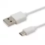 Cavo USB SAVIO CL-123 USB 2.0, USB A a Micro-USB B, 1 m, bianco
