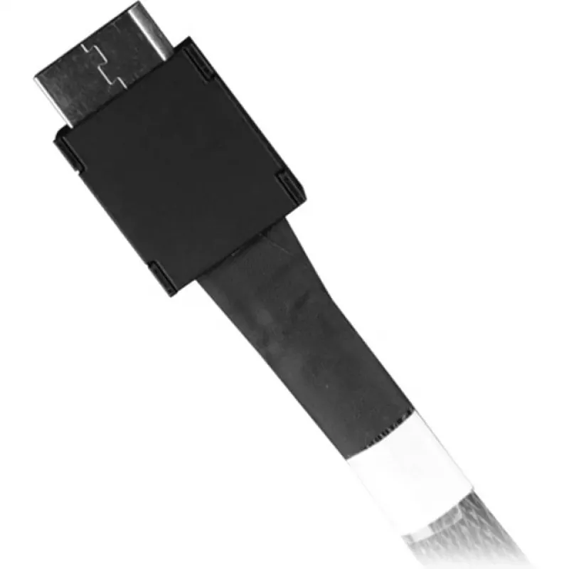 Cavo Icy Dock MB302L-B da MCIO 8i (SFF-TA-1016) a 2x OCuLink 4i (SFF-8611), PCIe 4.0, 0,5 m