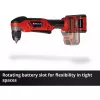 Einhell TE-AD 18 Li Solo trapano angolare a batteria, Power X-Change, 18 V, 45 Nm, senza batteria e caricabatterie, rosso/nero