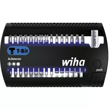 WIHA 41830 - Set di bit XLSelector, 31 pezzi misti, 25 mm, T-Bit (41830)