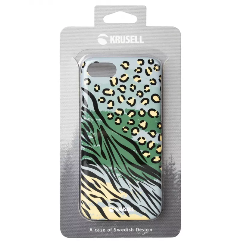 Custodia protettiva Krusell Cover Limited per Apple iPhone 8/7 – verde selvatico