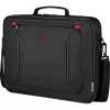 Borsa per laptop Wenger BQ 16 Clamshell — custodia nera idrorepellente per laptop da 16 pollici, custodia protettiva robusta