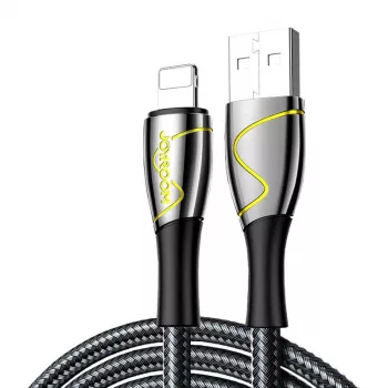 Cavo USB di ricarica e dati Joyroom S-2030K6, 2,4 A, 2 m, nero