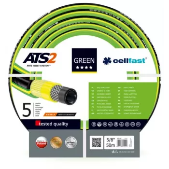 CELLFAST TUBO DA GIARDINO VERDE ATS2 DIMENSIONE: 5/8 LUNGHEZZA: 50m