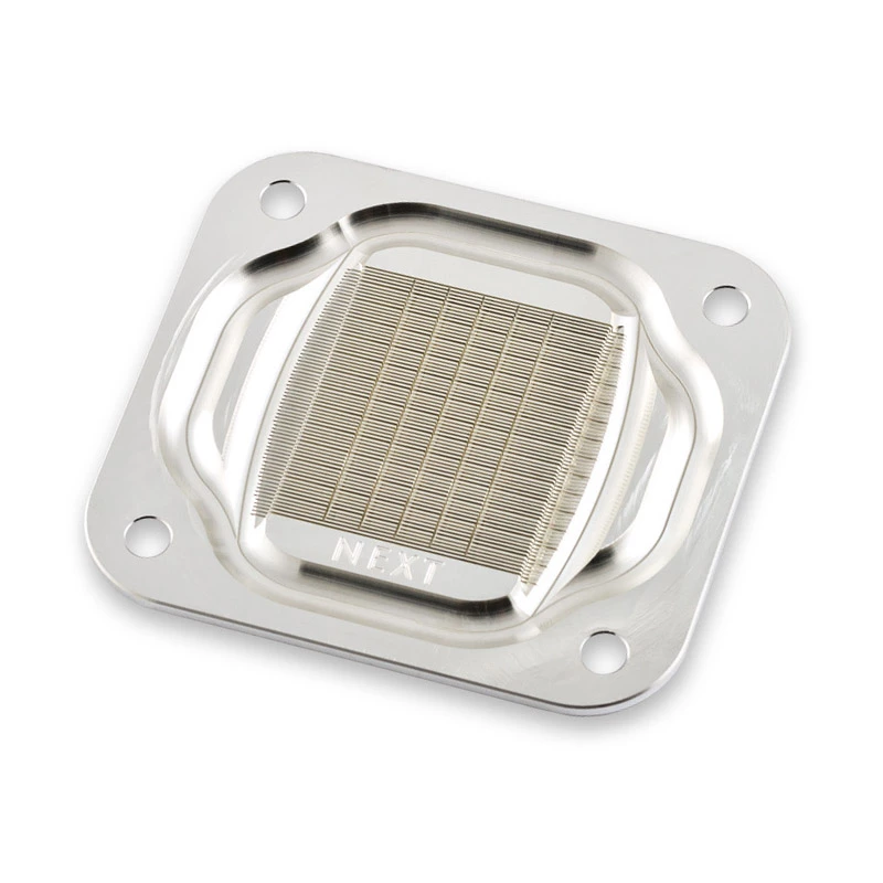 Aqua Computer 21840 cuplex kryos NEXT RGBpx AM4/AM5 waterblock per CPU, acetale + argento 925, nero