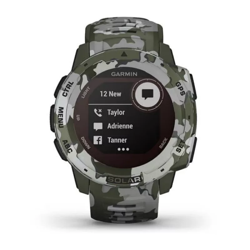 Orologio GPS Garmin Instinct Solar Camo Edition mimetica