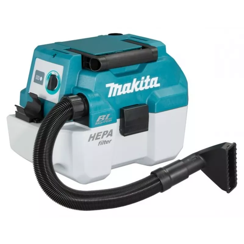 Makita DVC750LZX1 aspirapolvere blu, bianco 7,5 l 55 W