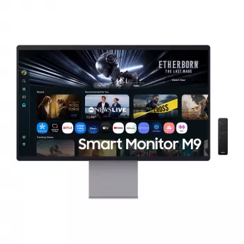 Samsung M90SF monitor per computer 81,3 cm (32 inch) 3840 x 2160 pixel 4K Ultra HD OLED argento