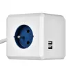 Ciabatta Allocacoc 2402BL/FREUPC 1,5 m 4 prese AC per interni blu, bianco