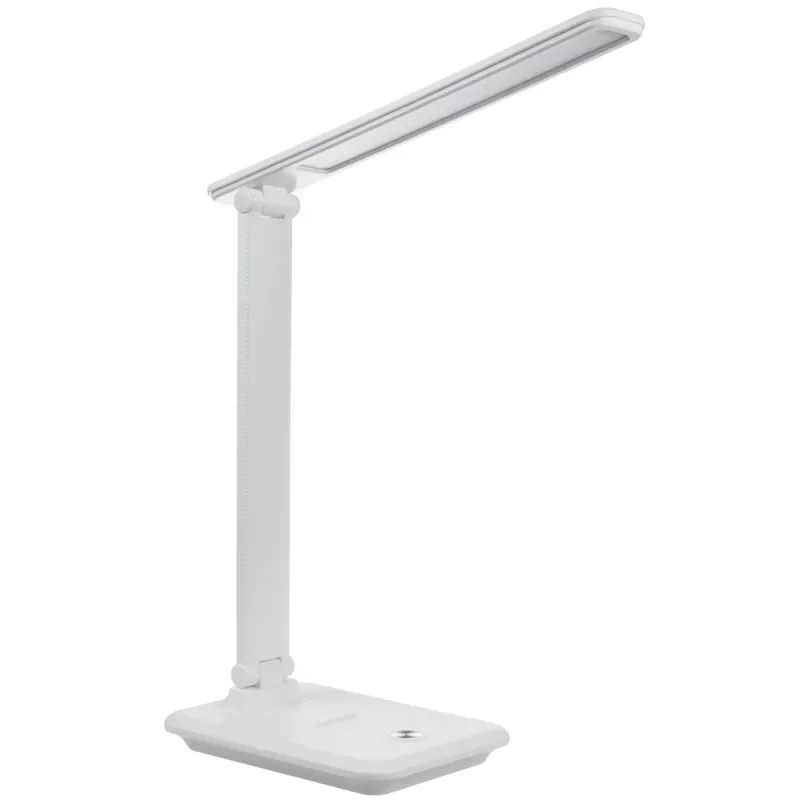 Lampada da scrivania LED MACLEAN MCE614W 9 W, bianca, orientabile e dimmerabile