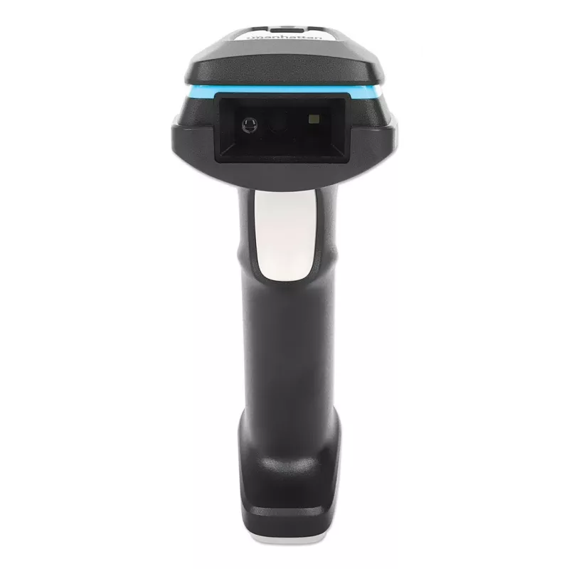 Manhattan 154116 lettore di codici a barre portatile 2D LED a lungo raggio, 450 mm, IP52