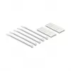 Patch panel 19 inch DELOCK 24 porte Keystone, porte inclinabili, scarico di trazione, 1U metallico