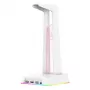 Onikuma ST-2 supporto per cuffie con illuminazione RGB, bianco