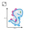 Luce al neon decorativa MANTA SNL56MT stile dinosauro — MANTA SNL56MT