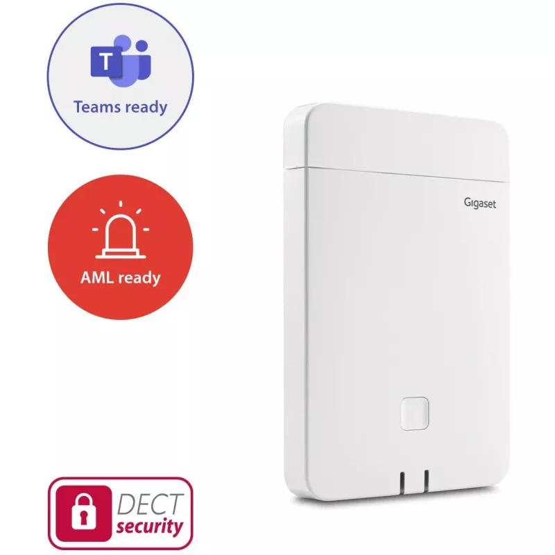 Stazione base DECT Gigaset PRO N870 SPK PRO — connettività wireless, potente sistema DECT multi-cella