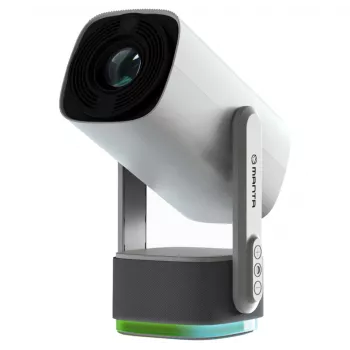Proiettore portatile MANTA PMA102M24 — risoluzione 1080p, design compatto