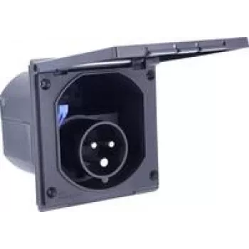 Connettore maschio CEE AS Schwabe 61493 16 A 230 V – connettore industriale a 3 poli per alimentazione monofase