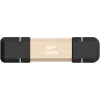 Silicon Power DS72 chiavetta USB 500 GB USB Type-A / USB Type-C 3.2 Gen 2 (3.1 Gen 2) oro (SP500GBUC3S72VPG)