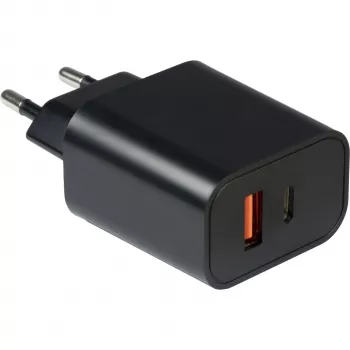 Caricabatterie Inter-Tech PD-2120 smartphone nero AC ricarica rapida per interni