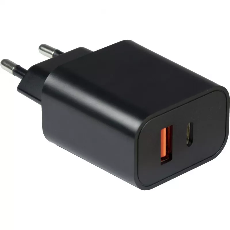 Caricabatterie Inter-Tech PD-2120 smartphone nero AC ricarica rapida per interni