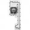 Stealkey Customs Distroplate per Fractal Design North D4 — serbatoio in acrilico (SW10099)
