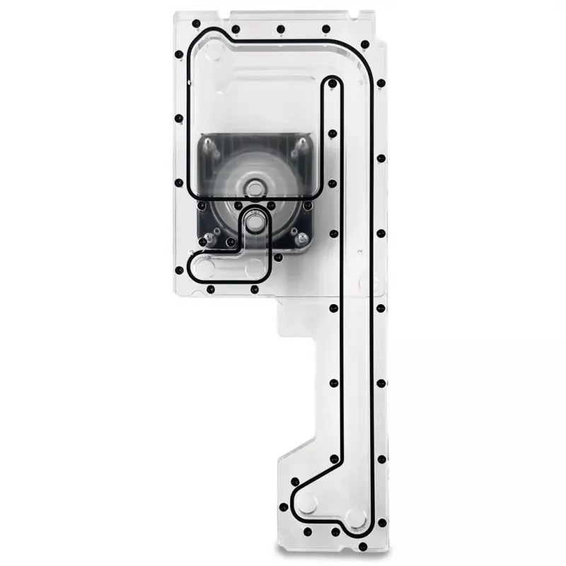 Stealkey Customs Distroplate per Fractal Design North D4 — serbatoio in acrilico (SW10099)