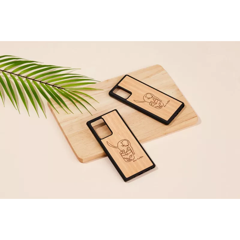 Custodia protettiva man and wood per Samsung Galaxy Note 20 Ultra – design gatto con pesce