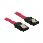 Cavo SATA DeLOCK 84301 0,7 m rosso