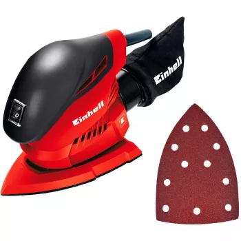Levigatrice multiuso TH-OS 1016, levigatrice delta rosso/nero, 100 Watt