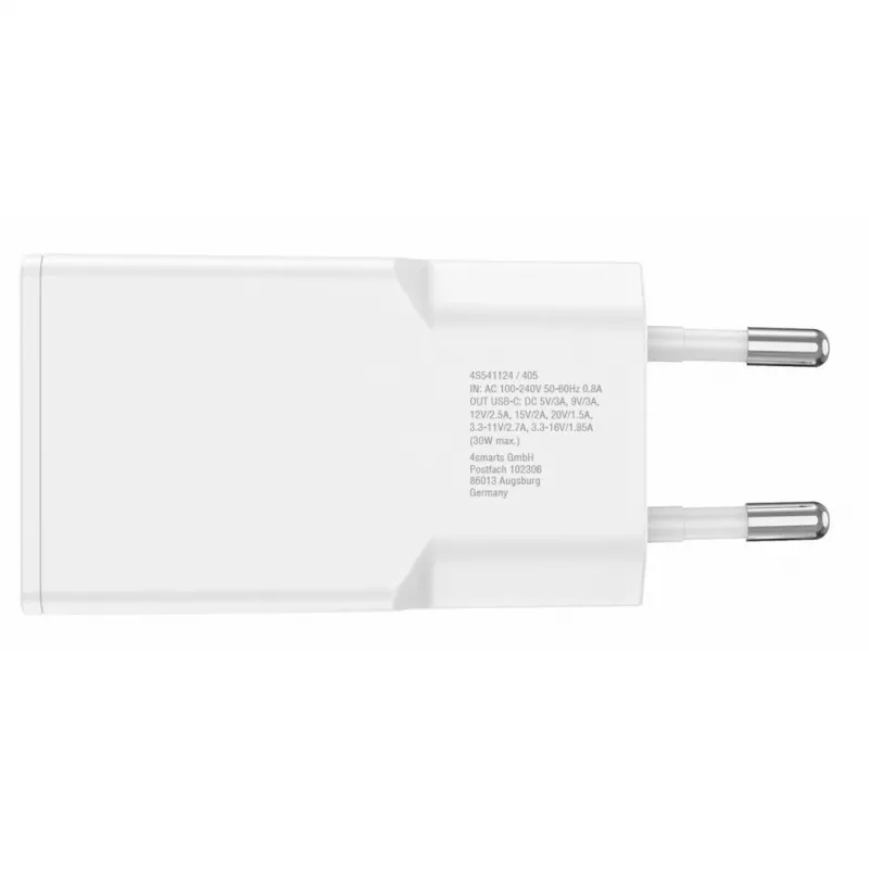 Caricabatterie da interno 4smarts 541124 smartphone bianco ricarica rapida AC