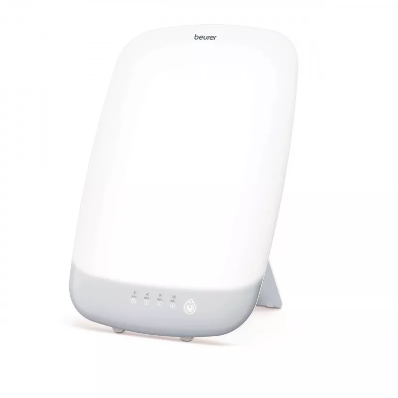 Beurer TL 85 lampada a luce diurna, 14000 lux, LED, senza sfarfallio, senza UV, timer, bianca