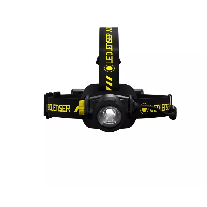 Ledlenser 502195 torcia nera, gialla torcia frontale LED
