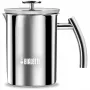 Bialetti Cappuccinatore montalatte a induzione, acciaio inox, 330 ml