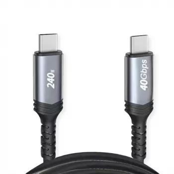 Cavo USB VALUE 11.99.9086 USB4 Gen 3x2 1 m USB-C nero