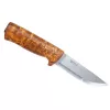 Coltello fisso HELLE Eggen H3LS #75 — manico in acciaio inox, codolo full tang