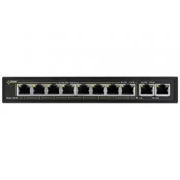 PULSAR SG108 switch di rete Gigabit Ethernet (10/100/1000) Power over Ethernet (PoE) nero