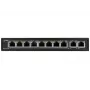PULSAR SG108 switch di rete Gigabit Ethernet (10/100/1000) Power over Ethernet (PoE) nero