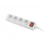 Ciabatta Lanberg PS1-04E-0150-W 1,5 m 4 prese AC per interni bianco