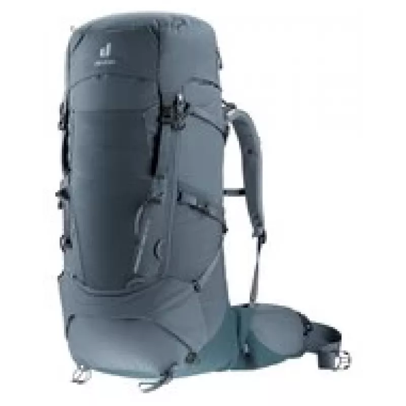 Zaino DEUTER Aircontact Core 50+10 graphite-shale — zaino da trekking 50+10 L, resistente e leggero