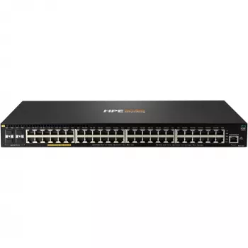 HPE - Serie Aruba - switch - 2930F 48G PoE+ 4SFP - L3 - gestito - 48 x 10/100/1000 (PoE+) + 4 x Gigabit SFP (uplink) montabile in rack PoE+ (740 W)