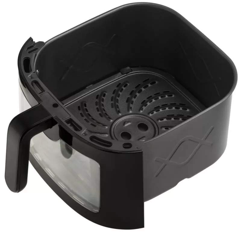 Adler AD 6318 friggitrice ad aria, 8 l, 2500 W, display LCD, 9 programmi, nera