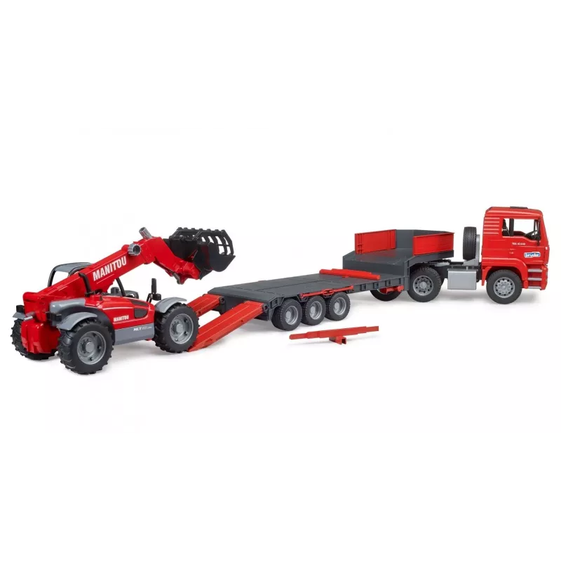 Set veicoli BRUDER MAN TGA camion con caricatore Manitou